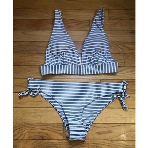 Black & White Cupshe Bikini